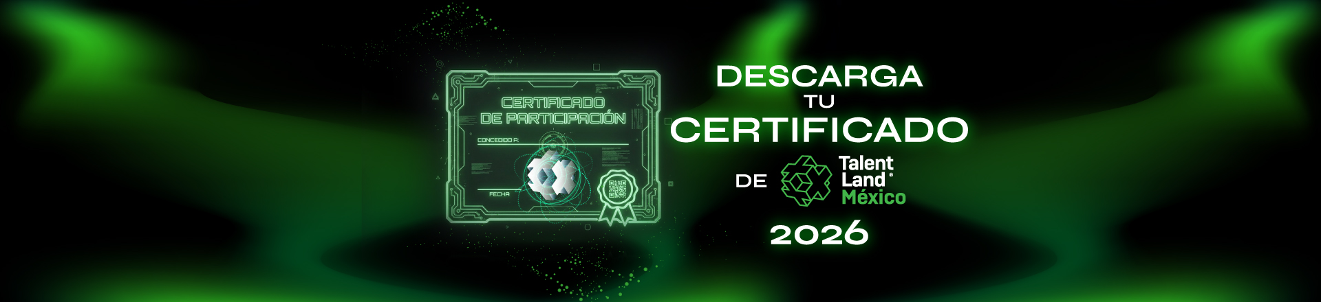 Descarga tu certificado de Talent Land México